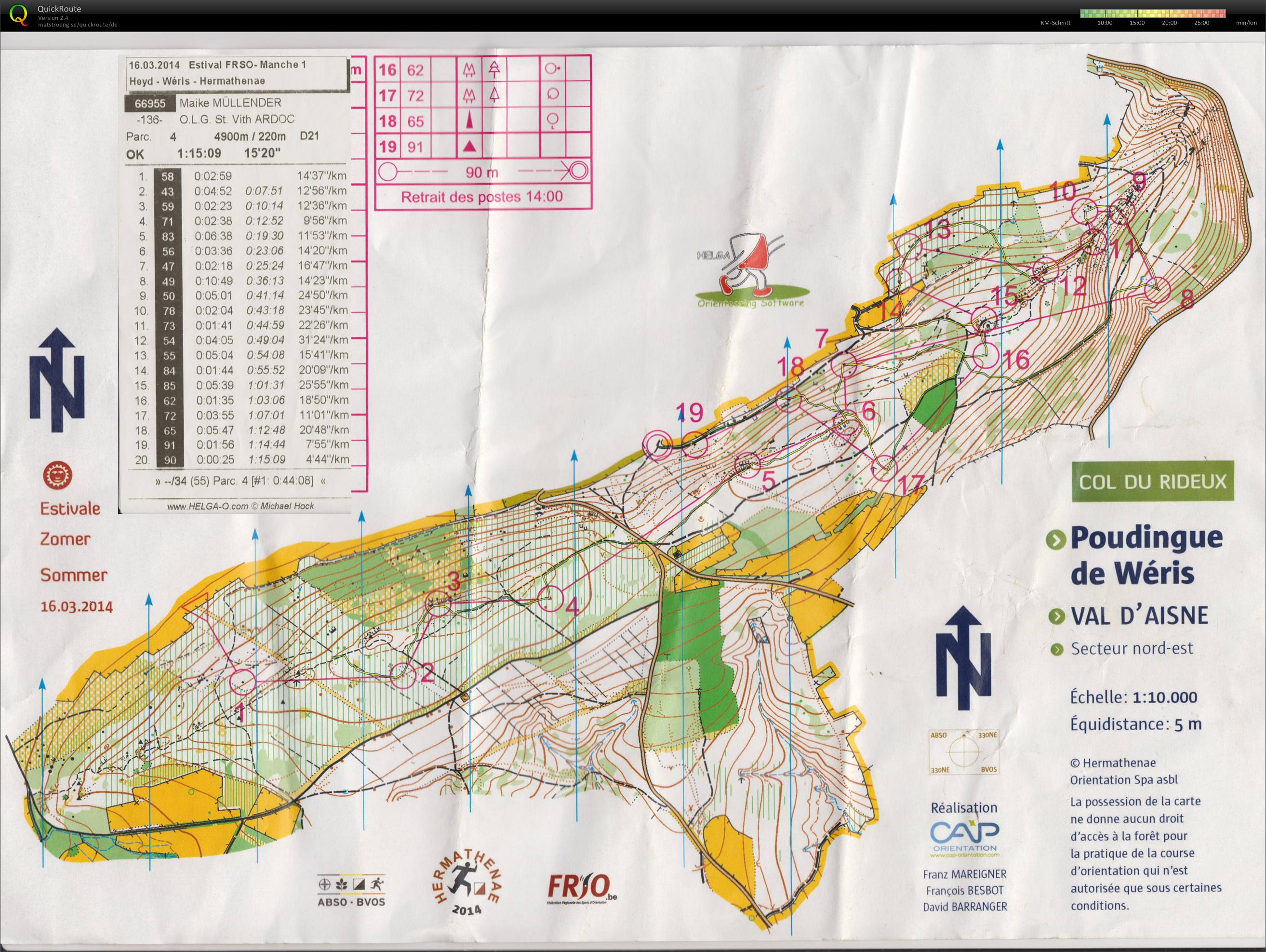 Regionaler Lauf Heyd (16.03.2014)