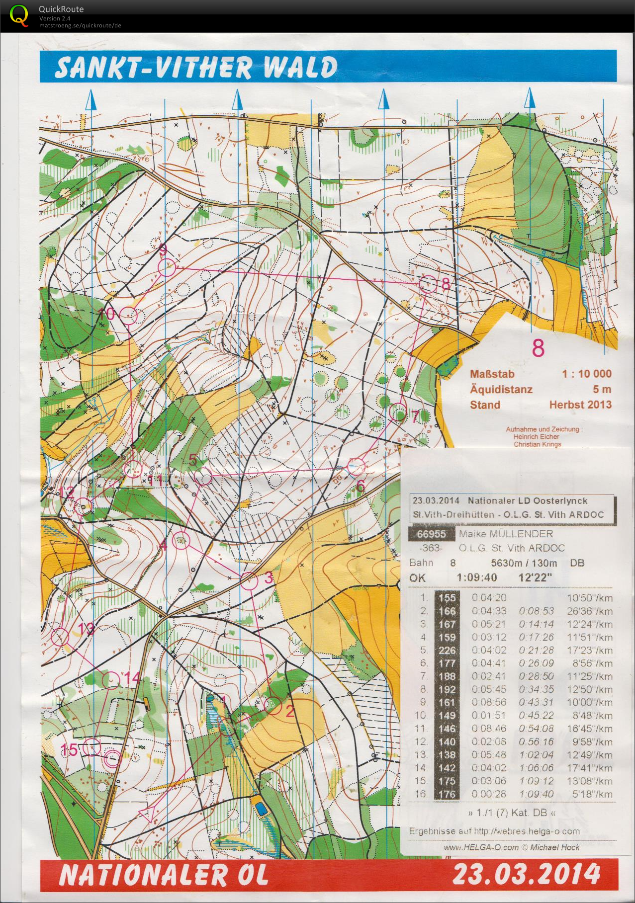 3. Nationaler Oosterlyck (23.03.2014)