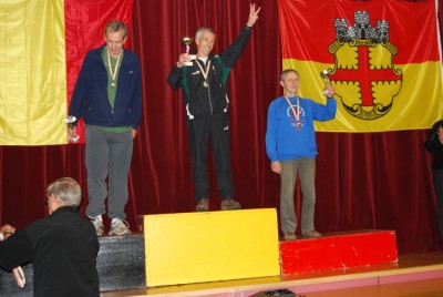 Herren Masters C: Bronze für Hubert