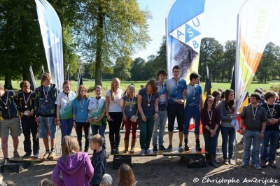 Podium der Junioren